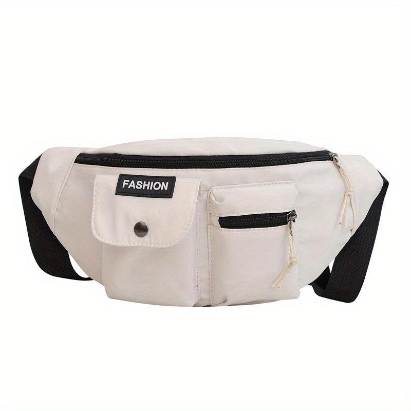 Letter Pattern Chest Bag for Women