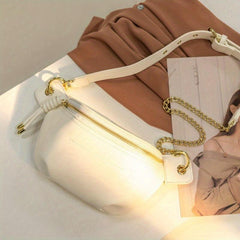 Casual PU Leather Crossbody Bag Women's Sling Bag