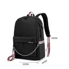 Halloween Skull Backpack Large Capacity Laptop Bag