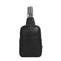 Casual Chest Bag PU Leather Sling Bag