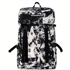 Casual Large Capacity Graffiti Tie Dye Backpack