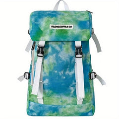 Casual Large Capacity Graffiti Tie Dye Backpack