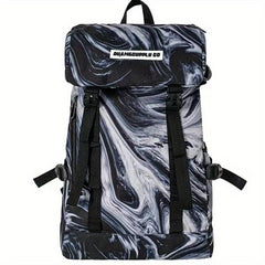 Casual Large Capacity Graffiti Tie Dye Backpack