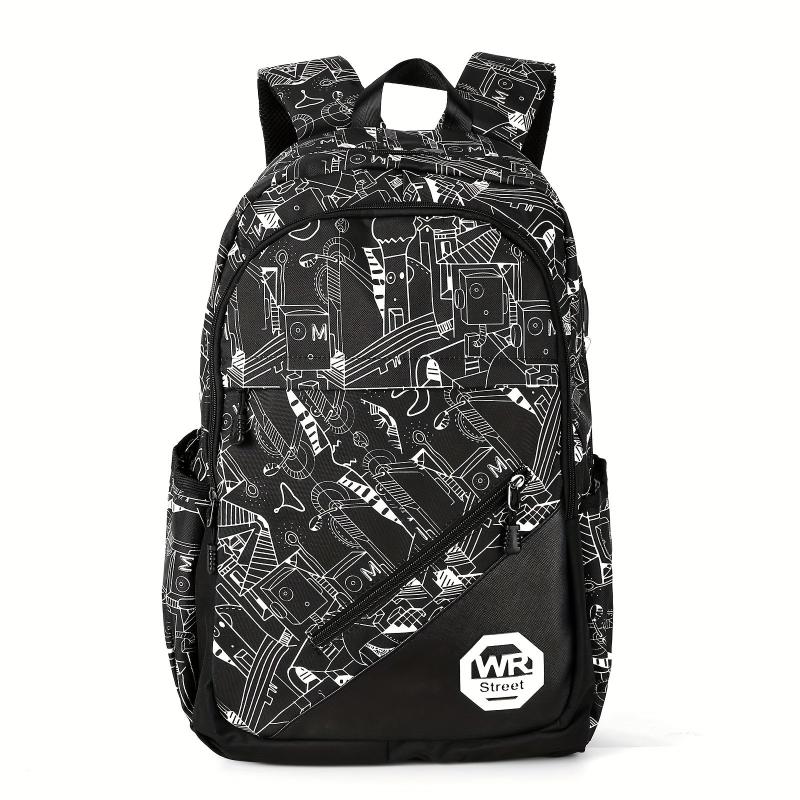 Lightweight College Laptop Backpack Large Capacity Travel Bag
