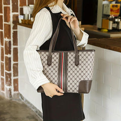 Men's Large Capacity Shoulder Hand Tote Bag for Work Computer