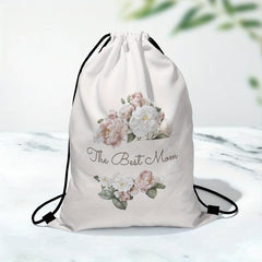 Mother's Gift Bag Drawstring Bag Bundle Pocket Polyester Drawstring Bag
