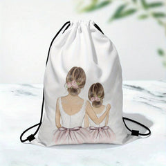 Mother's Gift Bag Drawstring Bag Bundle Pocket Polyester Drawstring Bag