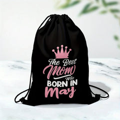 Mother's Gift Bag Drawstring Bag Bundle Pocket Polyester Drawstring Bag