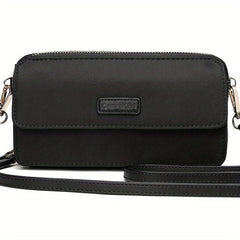 RFID Crossbody Wallet Wristlet Purse in Vegan Leather