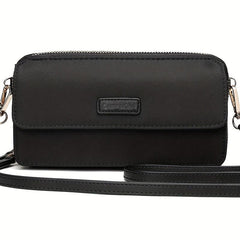 RFID Crossbody Wallet Wristlet Purse in Vegan Leather