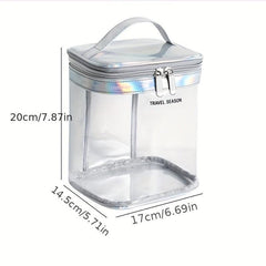 Waterproof Transparent Toiletry Bag Large Capacity Cosmetics Travel Accessories
