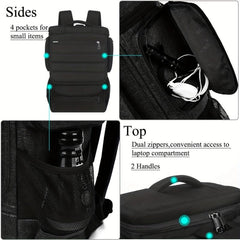 Large Capacity Ripstop Laptop Backpack 43 94 Cm Waterproof Travel Bag