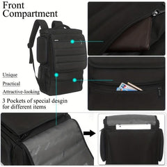 Large Capacity Ripstop Laptop Backpack 43 94 Cm Waterproof Travel Bag