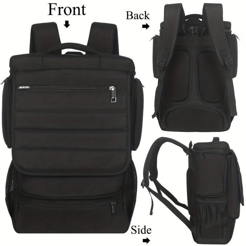 Large Capacity Ripstop Laptop Backpack 43 94 Cm Waterproof Travel Bag