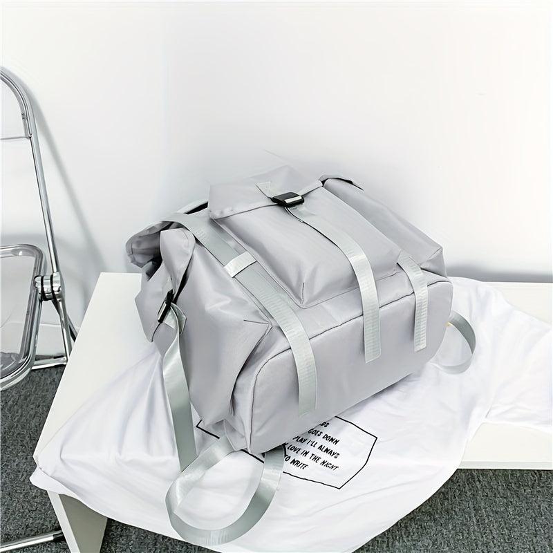 Layer Student Backpack Street Lightweight Travel Bag Large Capacity Storage Bag