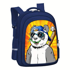 Street Casual Nylon Panda Backpack