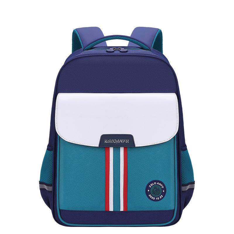 Causal Contrast Kids Backpack for Primary School Students with Spine Protection