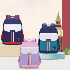 Causal Contrast Kids Backpack for Primary School Students with Spine Protection