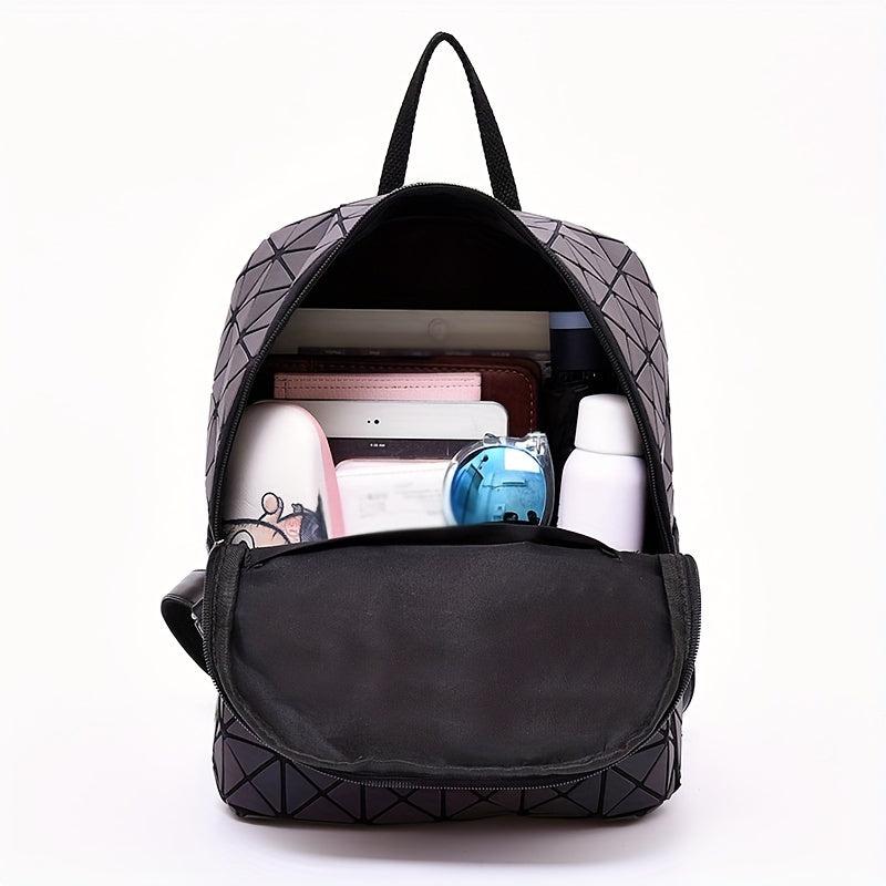 Glow In The Dark Argyle Backpack Waterproof