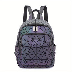 Glow In The Dark Argyle Backpack Waterproof