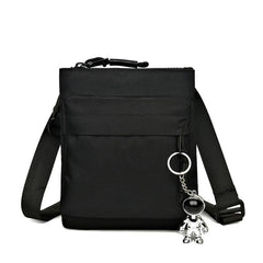 Mini Crossbody Bag Small Shoulder Bag For Men Oxford Vertical Casual Satchel Bag