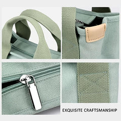 Canvas Mini Tote Bag Small Satchel Handbag Crossbody Shoulder Bag
