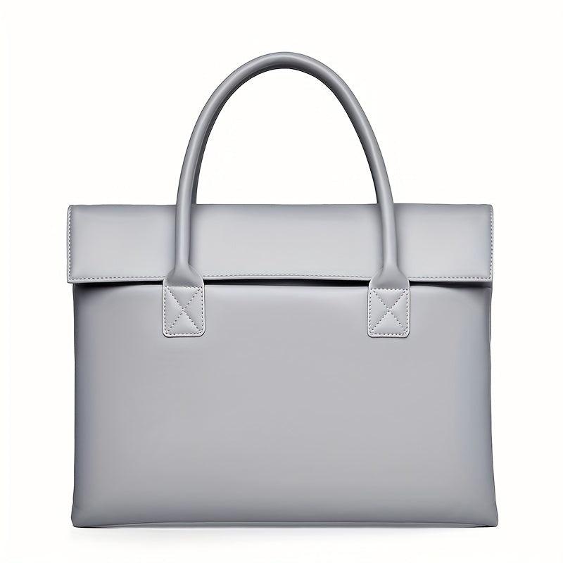 35 56 Cm Portable Computer Bag Briefcase Handbag PU Waterproof Fabric