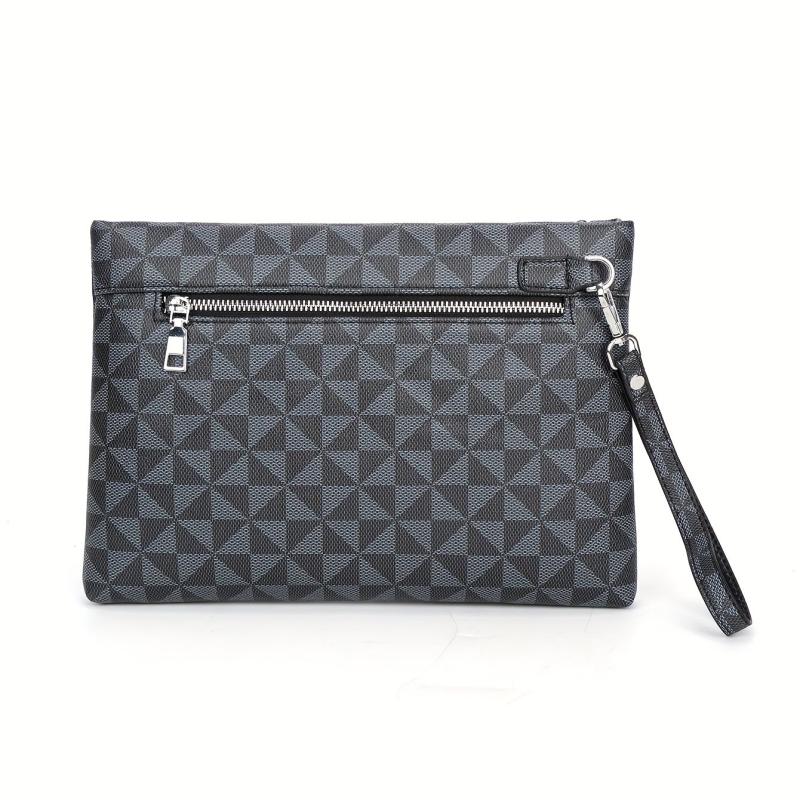 Men's Casual PU Leather Clutch Bag Handbag Father's Gift