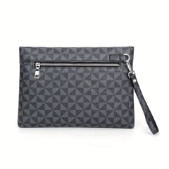 Men's Casual PU Leather Clutch Bag Handbag Father's Gift