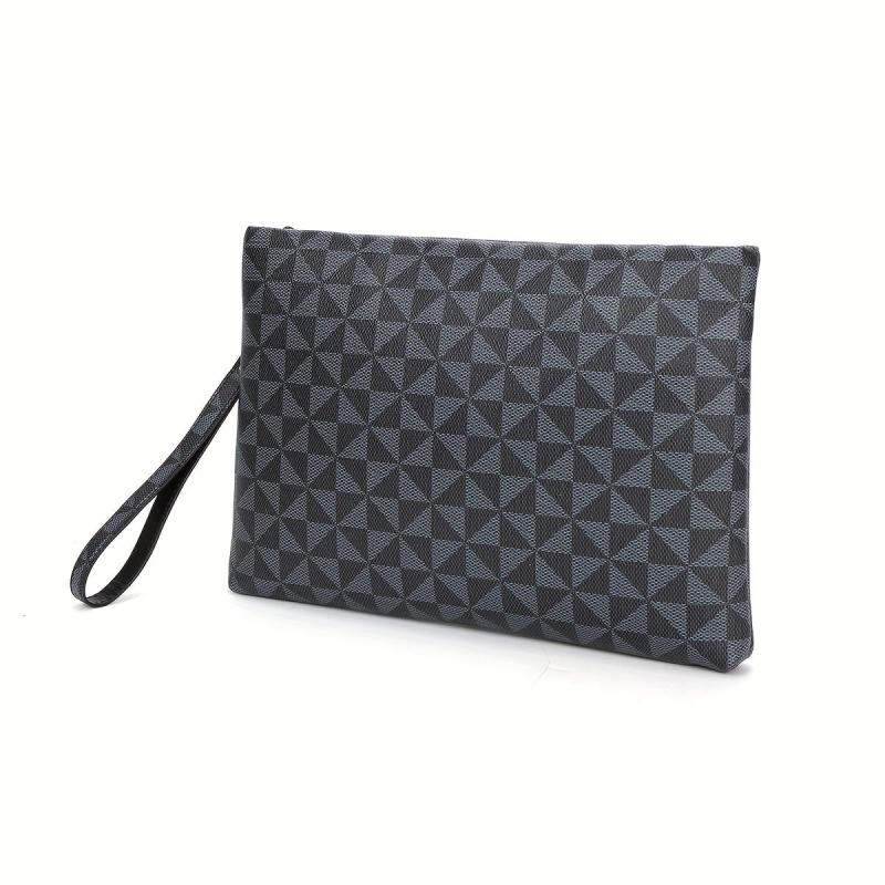 Men's Casual PU Leather Clutch Bag Handbag Father's Gift