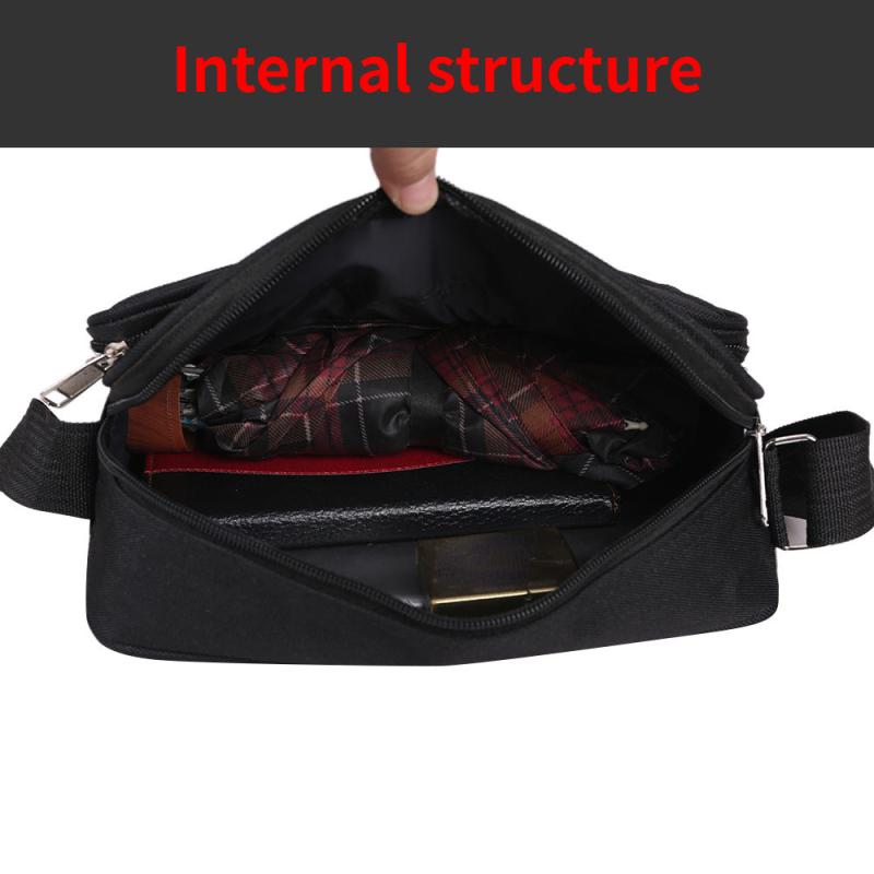 Waterproof Oxford Cloth Shoulder Bag Crossbody Men's Women's Handbag