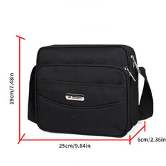 Waterproof Oxford Cloth Shoulder Bag Crossbody Men's Women's Handbag