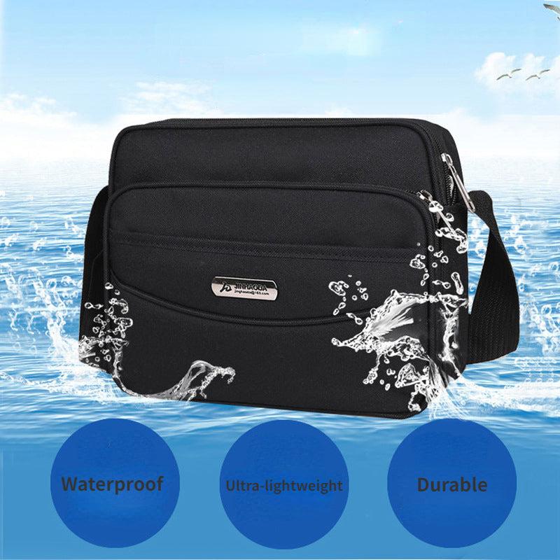Waterproof Oxford Cloth Shoulder Bag Crossbody Men's Women's Handbag