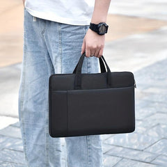 Portable Men's Handbag for Business Documents | Fits 15.6 Inch Laptop