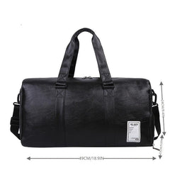 Portable Travel Bag Men's Business Travel Bag Clothes Shoes Storage Gym Bag
