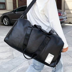 Portable Travel Bag Men's Business Travel Bag Clothes Shoes Storage Gym Bag