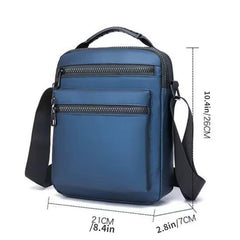 Men's Casual Crossbody Bag Breathable Handbag Portable Shoulder Bag