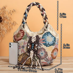 Ethnic Style Women's Cosmetic Bag And Washing Bag