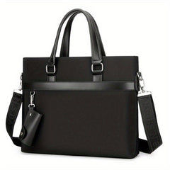 Men's Business Briefcase Tote Bag Shoulder Crossbody Handbag