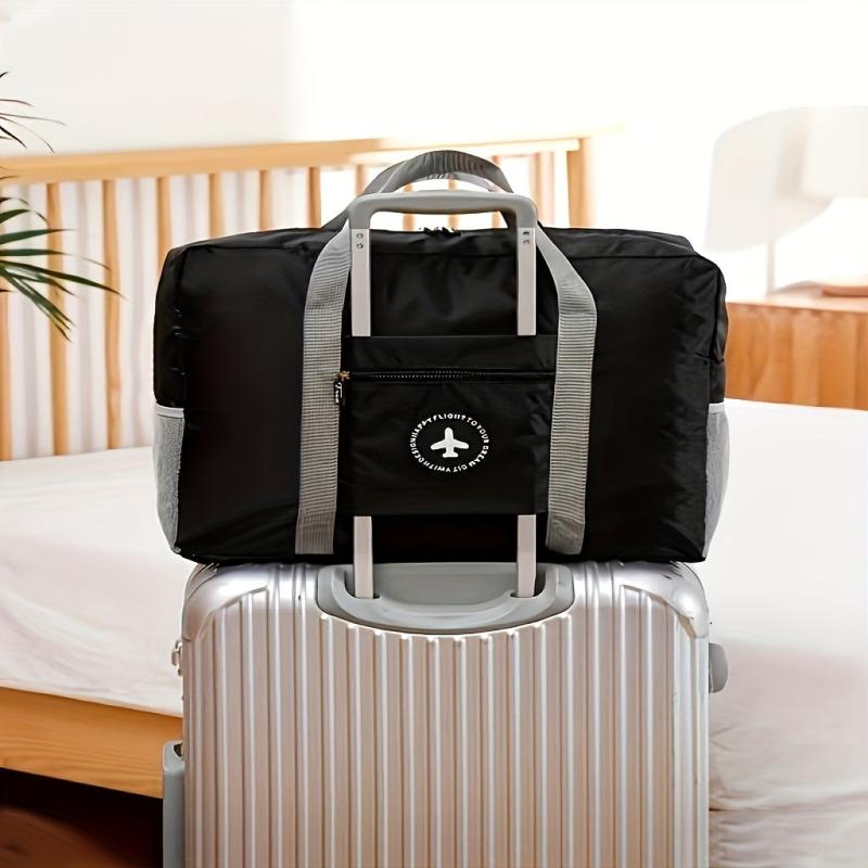 Large Capacity Travel Shoulder Bag Waterproof Foldable Duffel Tote