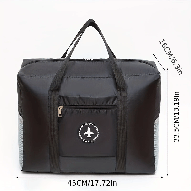 Large Capacity Travel Shoulder Bag Waterproof Foldable Duffel Tote