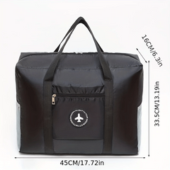Large Capacity Travel Shoulder Bag Waterproof Foldable Duffel Tote