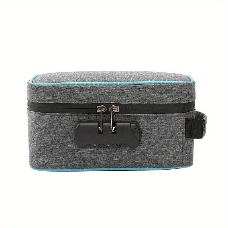 1pc Password Lock Smell Proof Bag Case Storage Bag for Travel
