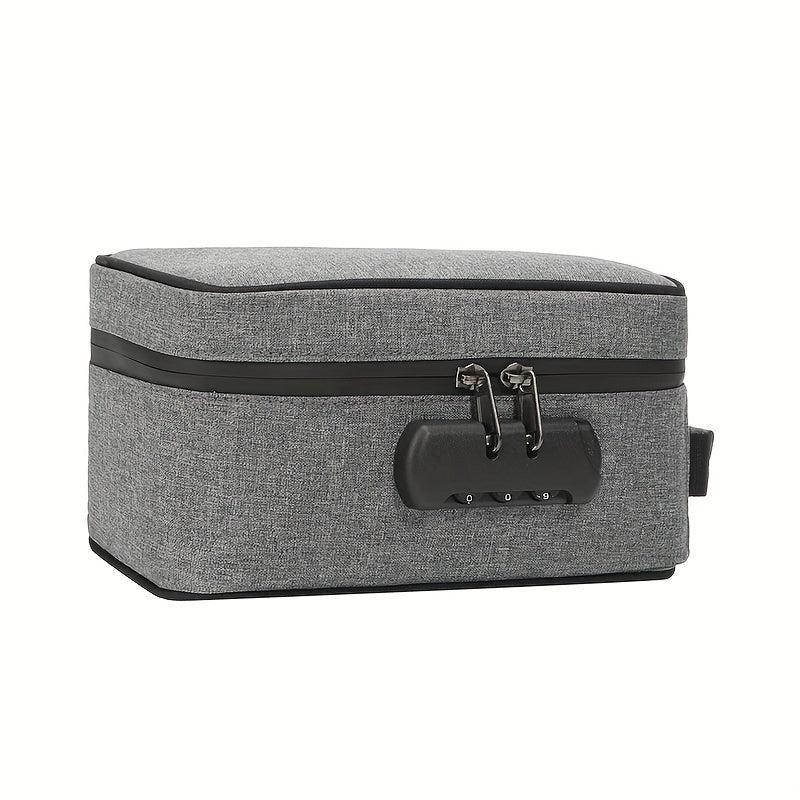 1pc Password Lock Smell Proof Bag Case Storage Bag for Travel