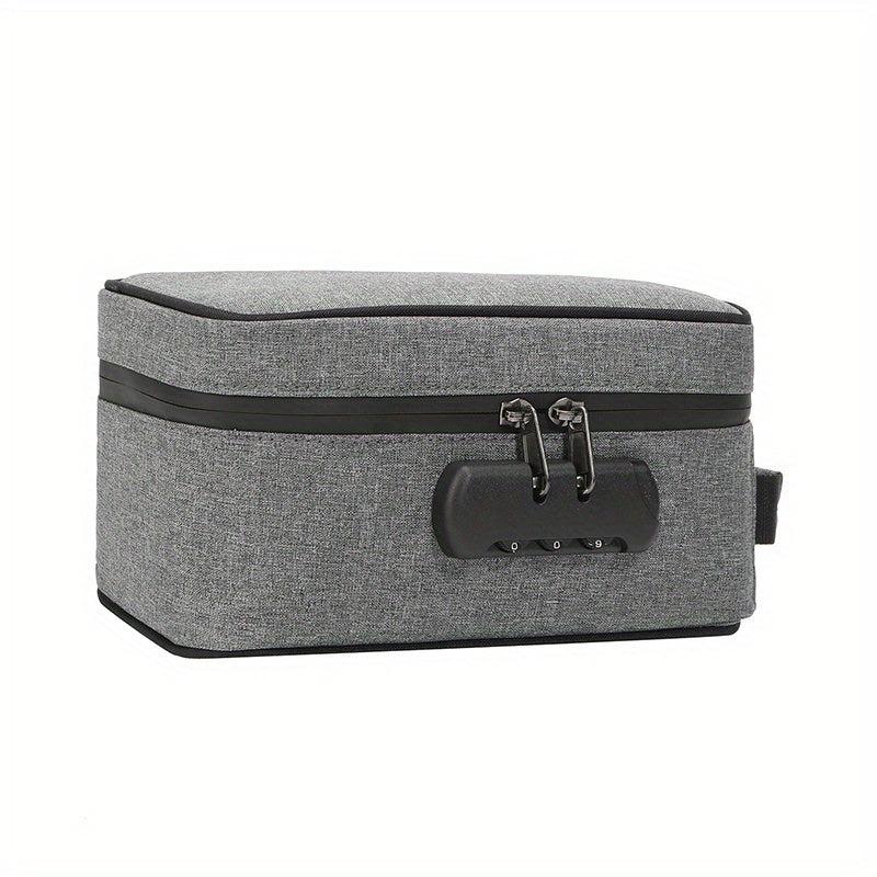 1pc Password Lock Smell Proof Bag Case Storage Bag for Travel