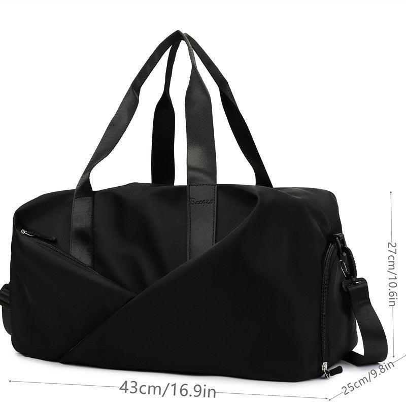 Unisex Fitness Gym Bag Portable Weekender Yoga Tote Bag