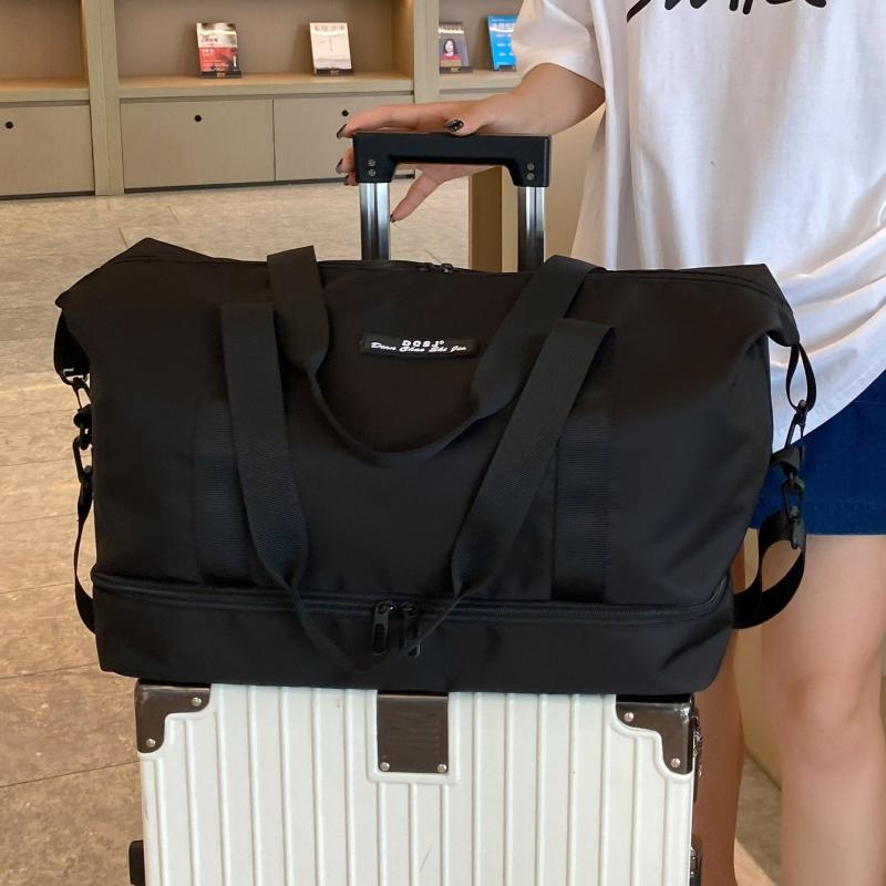 Dry Wet Separation Travel Bag with Luggage Strap