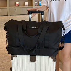 Dry Wet Separation Travel Bag with Luggage Strap