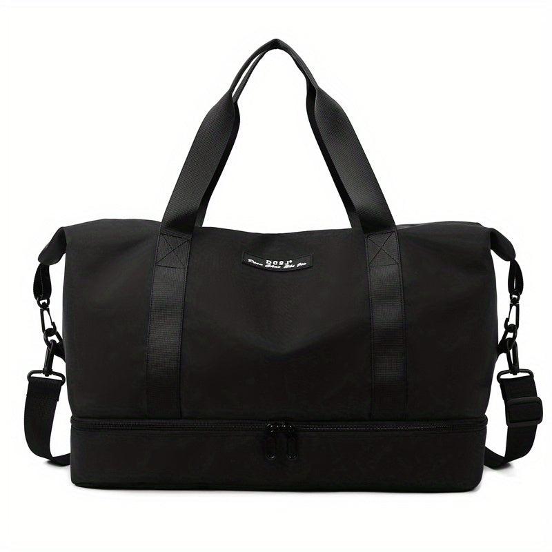 Dry Wet Separation Travel Bag with Luggage Strap