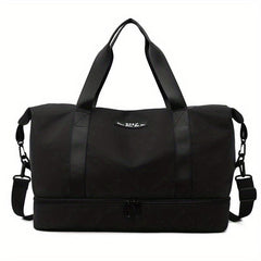 Dry Wet Separation Travel Bag with Luggage Strap